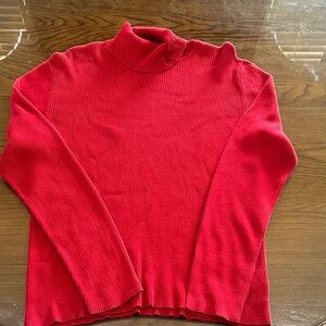 Lauren Ralph Lauren  Red Turtleneck Sweater
